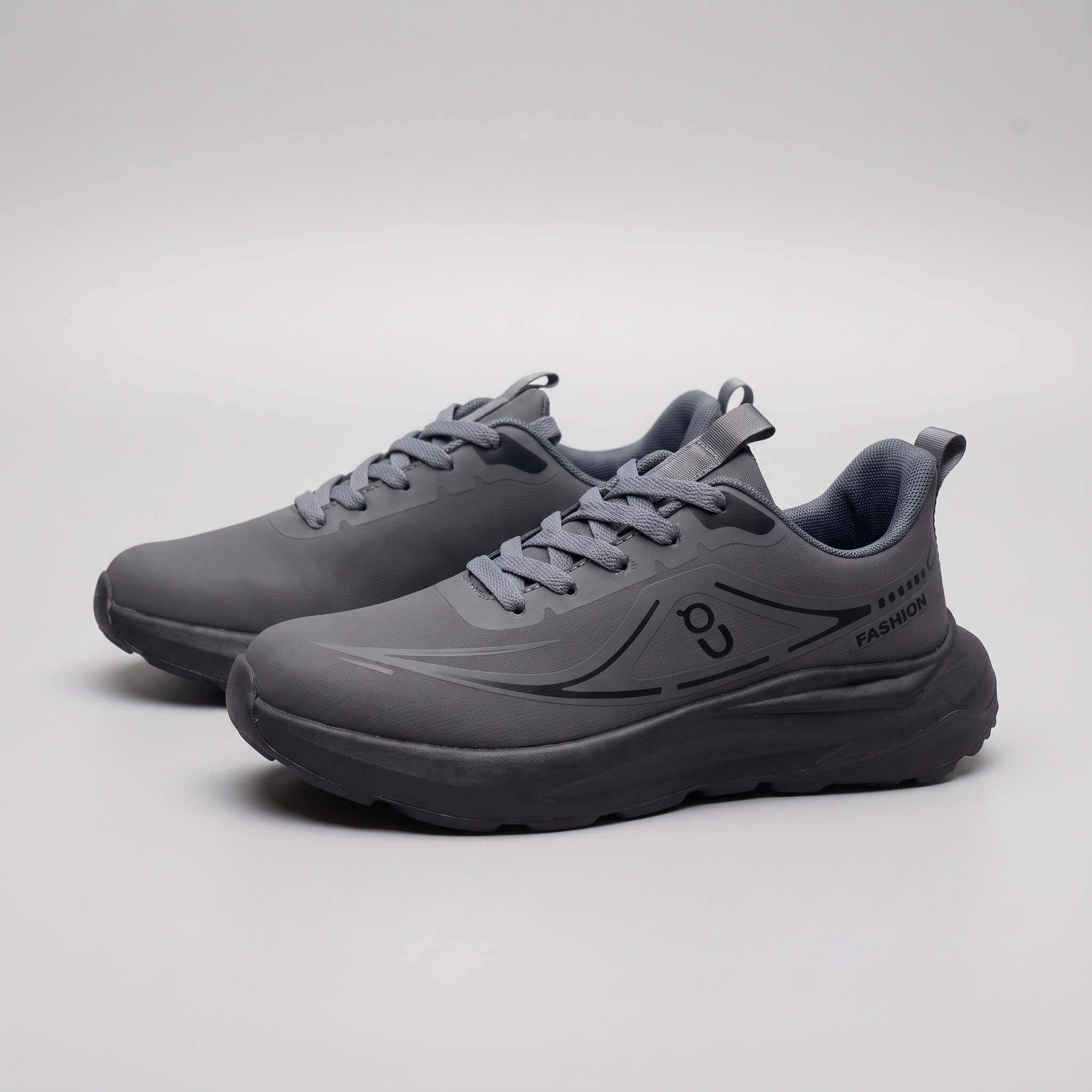 Casual Running Sneakers – Ash