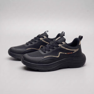 Casual Running Sneakers - Black