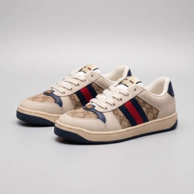 Screener Sneaker – Golden Blue GG