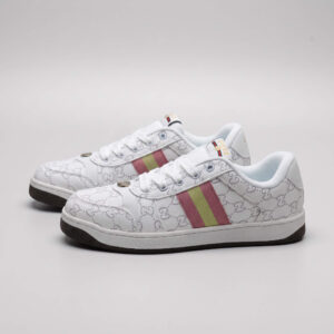 Screener Sneaker – White GG